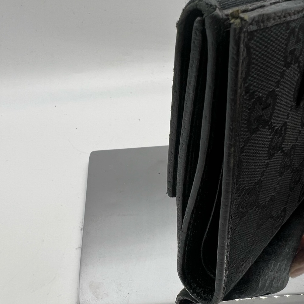 Gucci Eclipse Monogram Compact Wallet - image 5